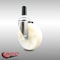 Service Caster 5 Inch 316SS Nylon Wheel Swivel 1 Inch Expanding Stem Caster SCC-SS316EX20S514-NYS-1 - alternate 1